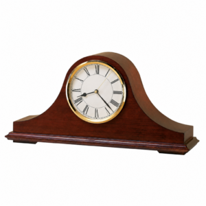 Cherry Wood Mantel Clock — view 2