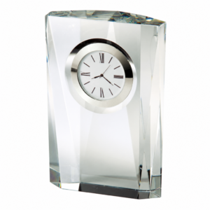 Faceted Crystal Table Clock — view 2